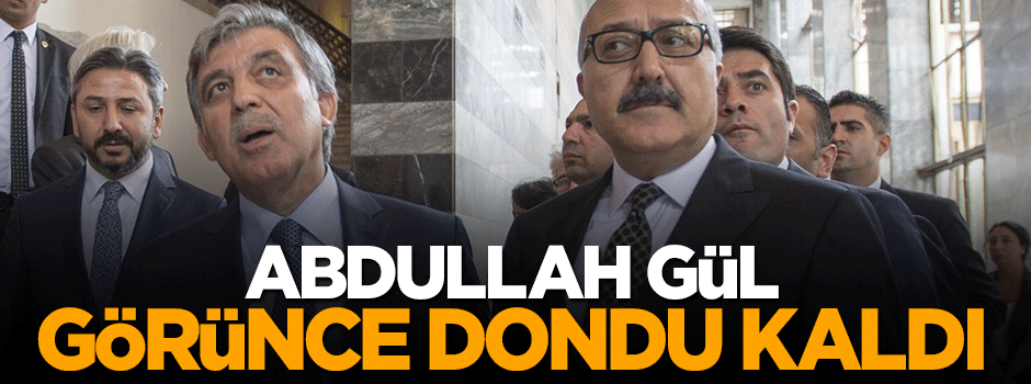 Abdullah Gül darbe girişiminin izlerini görünce dondu kaldı