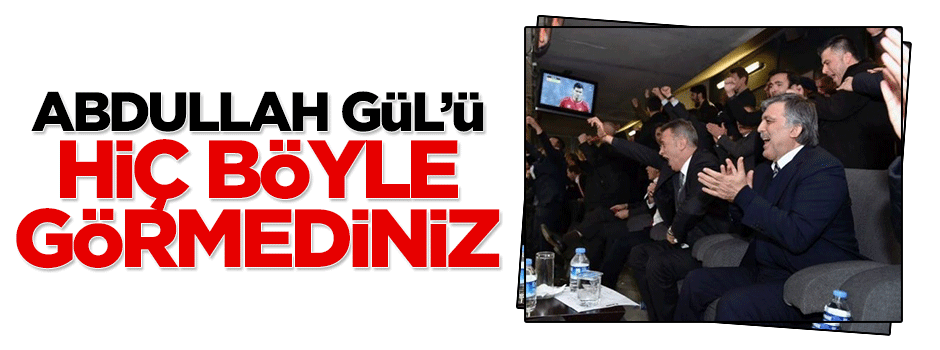Abdullah Gül sevincini paylaştı