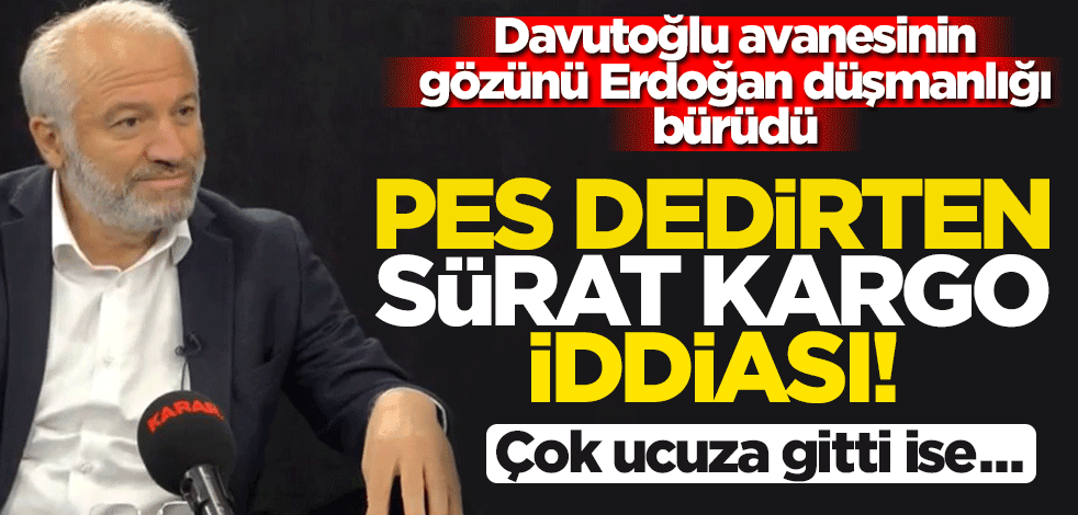 Abdullah Güzeldülder'in Sürat Kargo iddiası pes dedirtti! Çok ucuza gitti ise siz alsaydınız
