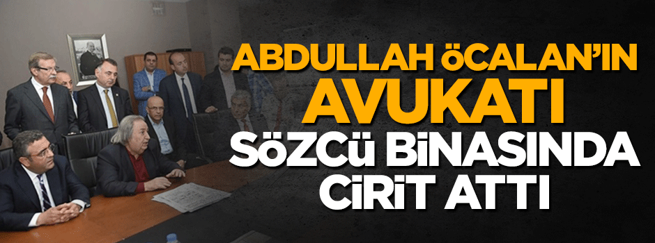 Abdullah Öcalan'ın eski avukatı Sezgin Tanrıkulu Sözcü'de cirit attı
