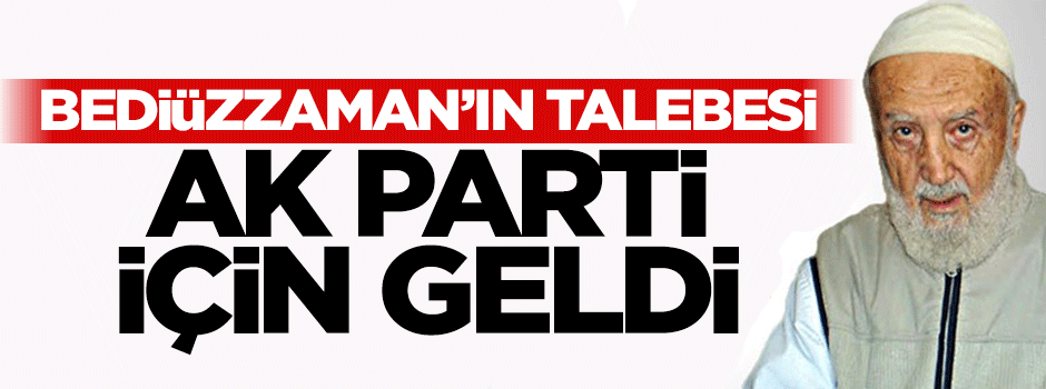 Abdullah Yeğin AK Parti için hasta yatağından kalkıp İstanbul'a geldi