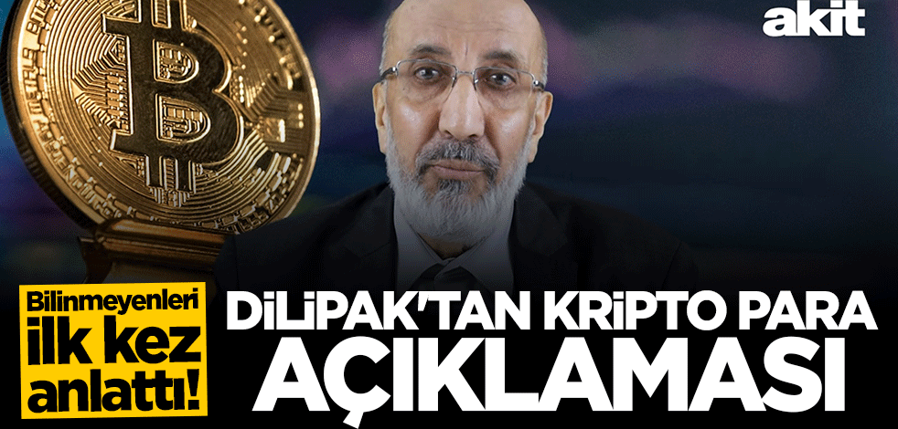 Abdurrahman Dilipak'tan kripto para açıklaması