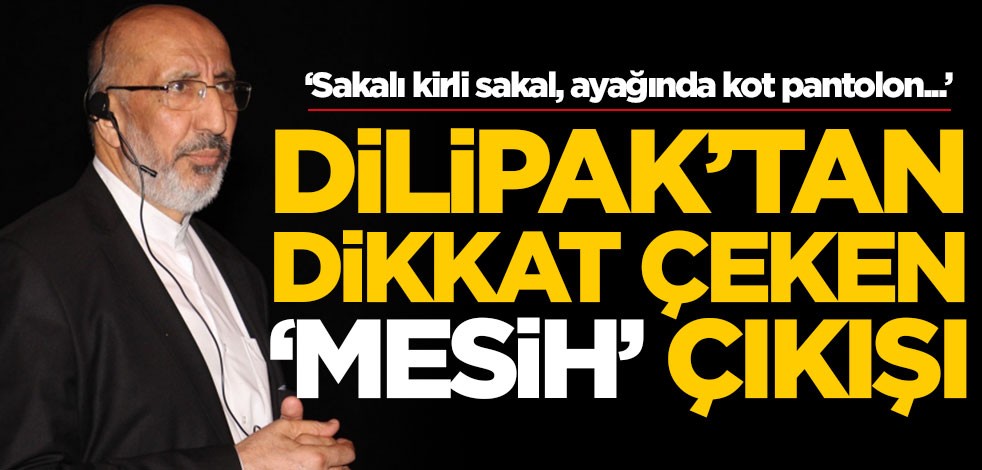 Abdurrahman Dilipak'tan Netflix'in Mesih dizisiyle ilgili dikkat çeken sözler!