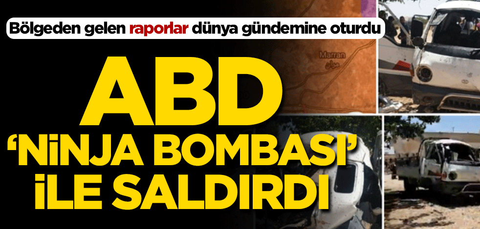 ABD'ye ait 'Ninja Bombası'nın Suriye'de tekrar kullanıldığı iddia edildi