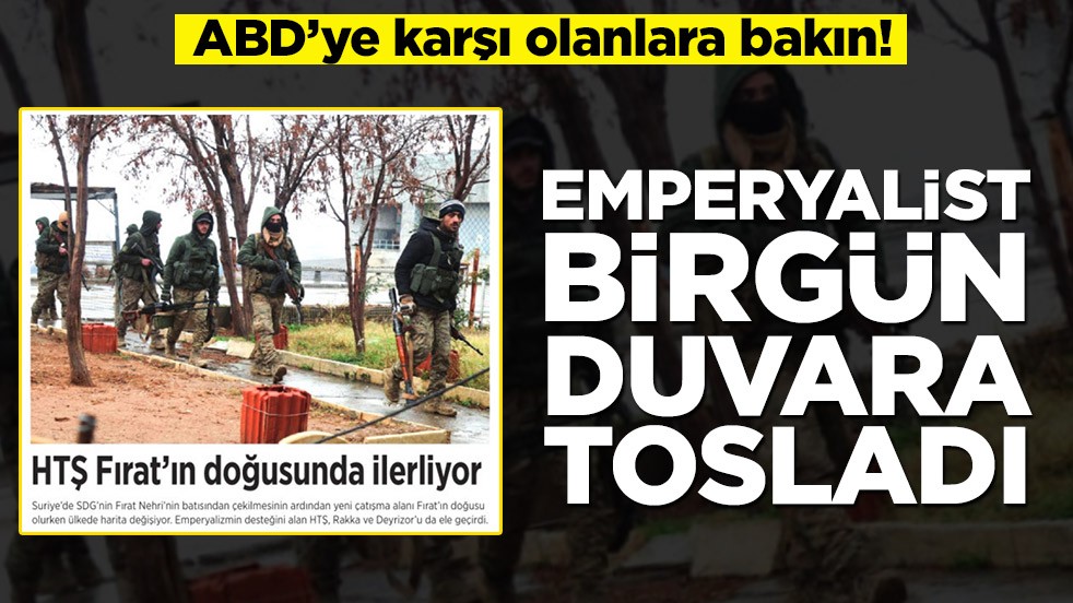 ABD’ye karşı olanlara bakın! Emperyalist BirGün duvara tosladı