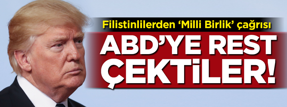 ABD'ye resti çektiler! Anlaşma reddedildi
