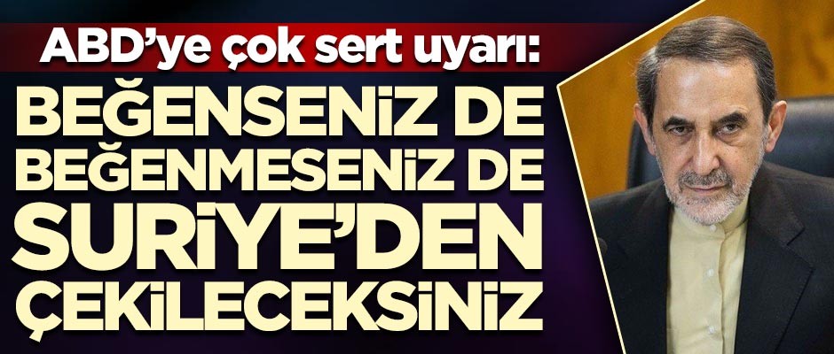 ABD'ye sert uyarı: Suriye'den çekilin