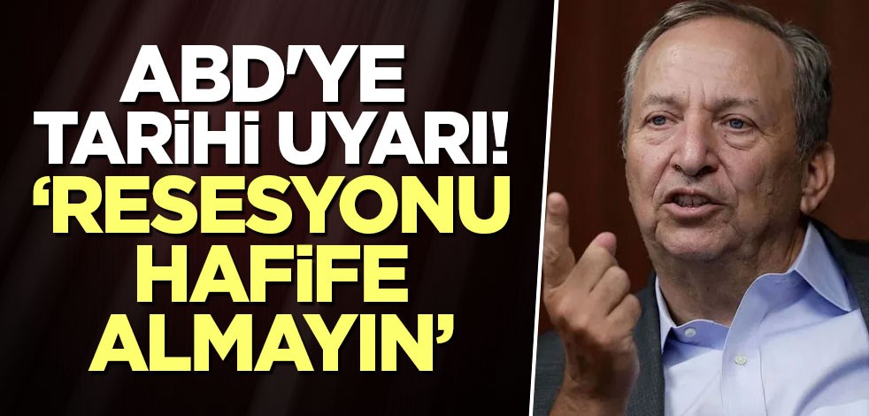 ABD'ye tarihi resesyon uyarısı