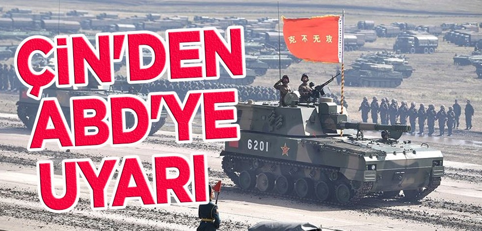 ABD'ye uyarı: Çin, ABD'den Taiwan'a silah satışını durdurmasını istedi! Gerginlik açıklaması