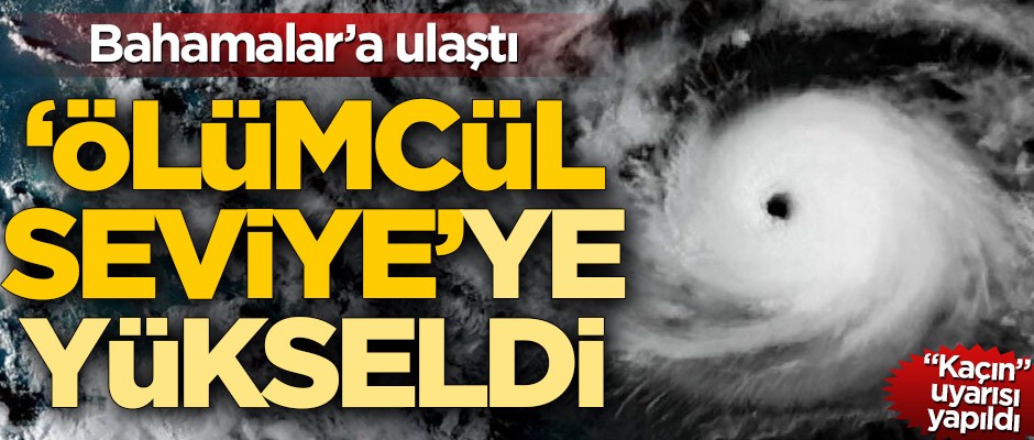 ABD'ye yaklaşan kasırga "Ölümcül seviye"ye çıkarıldı