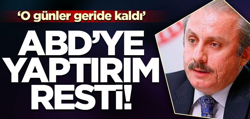 ABD'ye yaptırım resti! O günler geride kaldı
