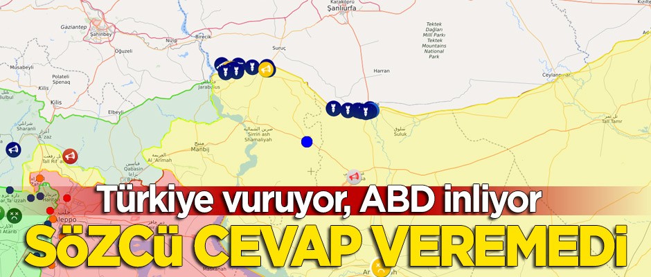 ABD'ye zor 'Tel Abyad' sorusu! Sözcü cevaplayamadı