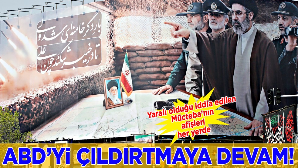 ABD'yi çıldırtmaya devam! Mücteba Hamaney artık her yerde... 