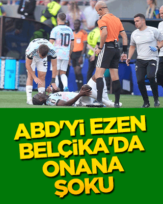 ABD'yi ezen Belçika'da Onana şoku