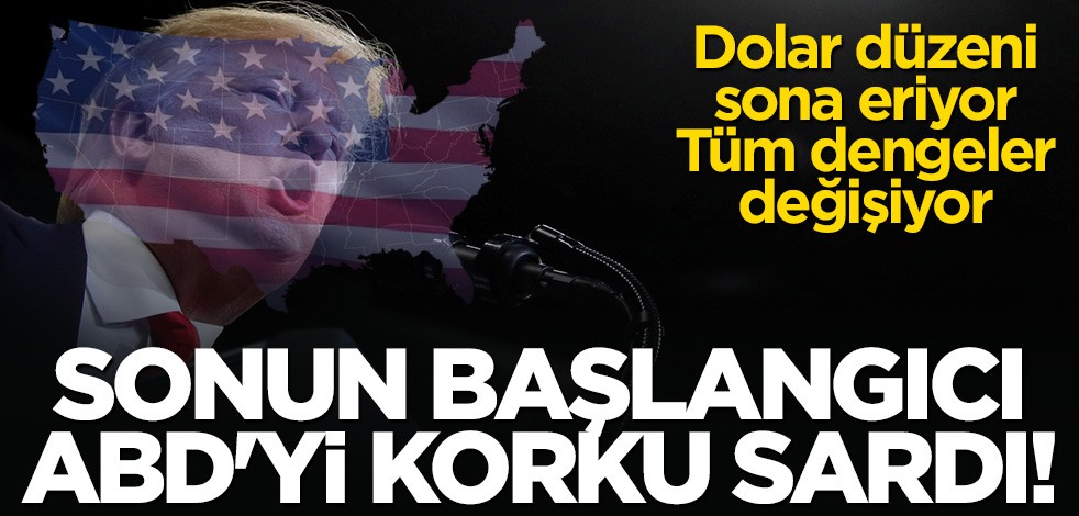 ABD'yi korku sardı! Tüm dengeler değişiyor