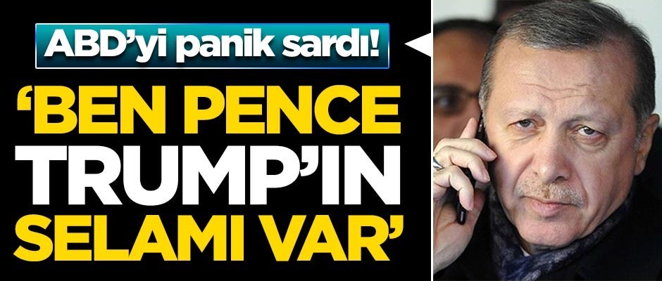 ABD'yi panik sardı! 'Ben Pence Trump'ın selamı var...'