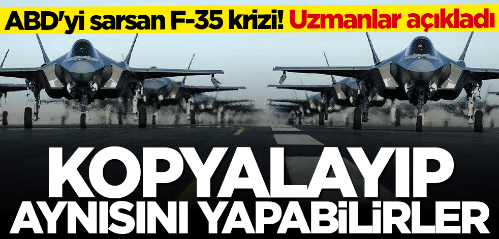 ABD'yi sarsan F-35 krizi... Peşine düştüler