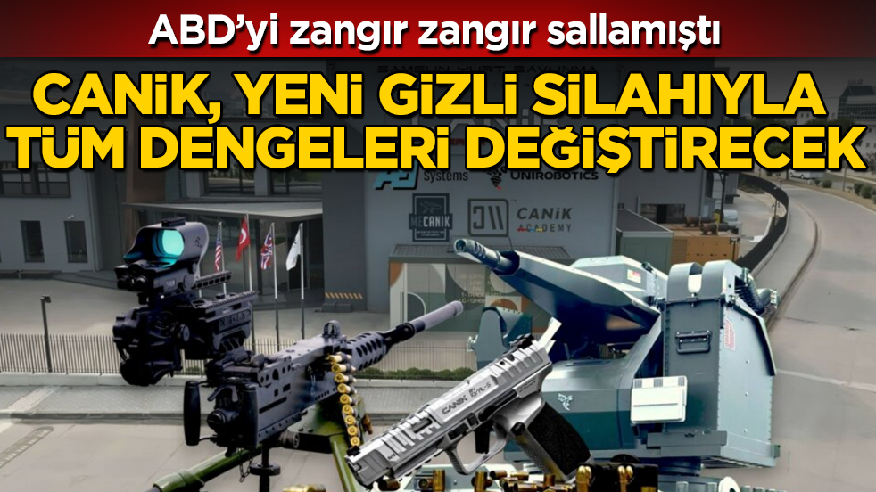 ABD’yi zangır zangır sallamıştı! Türkiye’nin yüz akı CANiK, yeni gizli silahıyla tüm dengeleri değiştirmeye geliyor