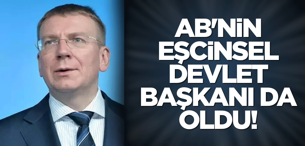 AB'nin eşcinsel devlet başkanı da oldu! Tarihte bir ilk