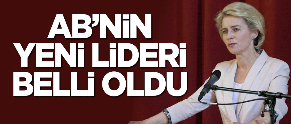 AB'nin yeni lideri belli oldu!