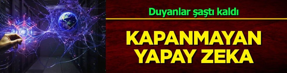 Acayip bir yazı kaleme aldı:Kapanmayan yapay zeka aramasına karşı harekete geçin