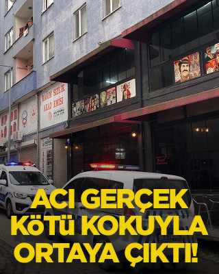 Acı gerçek kötü kokuyla ortaya çıktı!