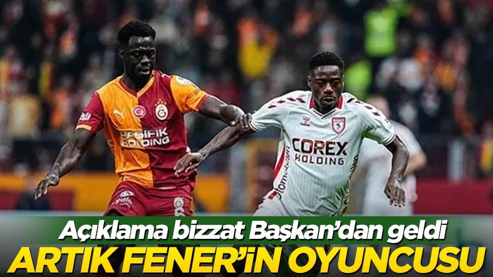 Açıklama bizzat Başkan'dan geldi! Artık resmen Fenerbahçe'nin oyuncusu