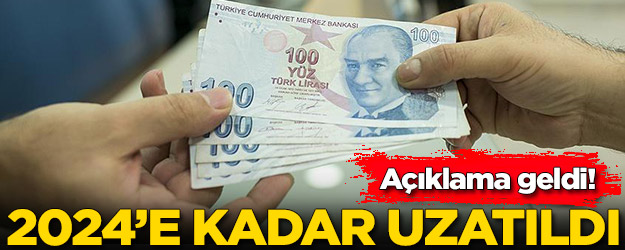 Açıklama geldi! 2024'e kadar kesinti yapılmayacak