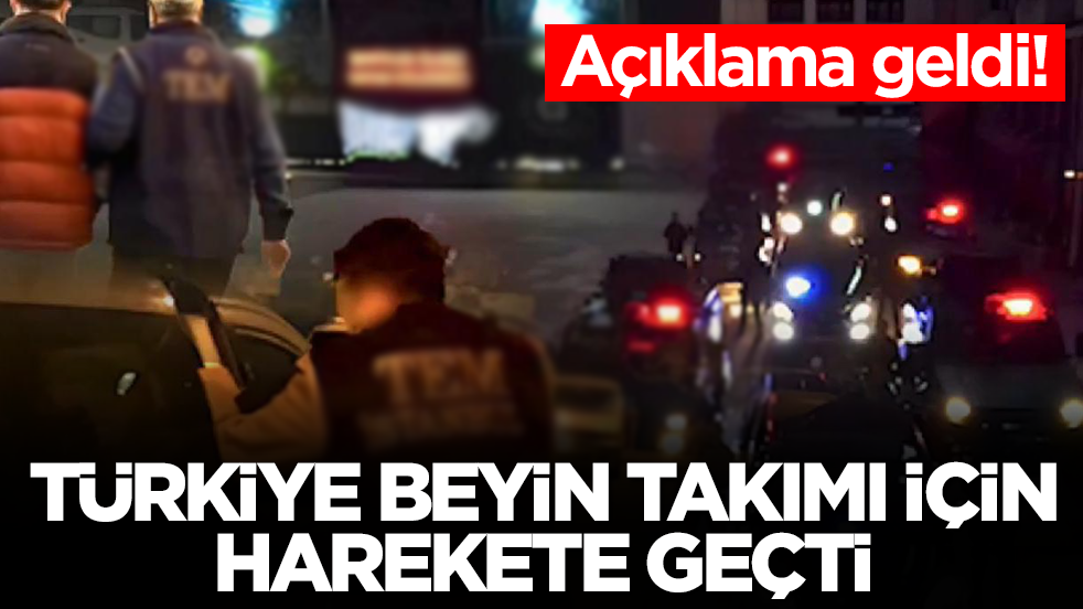 Açıklama geldi: Türkiye beyin takımı için harekete geçti