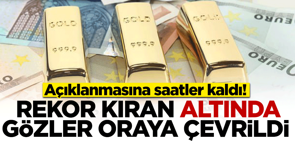 Açıklanmasına saatler kaldı! Rekor kıran altında gözler Avrupa enflasyon verisine çevrildi