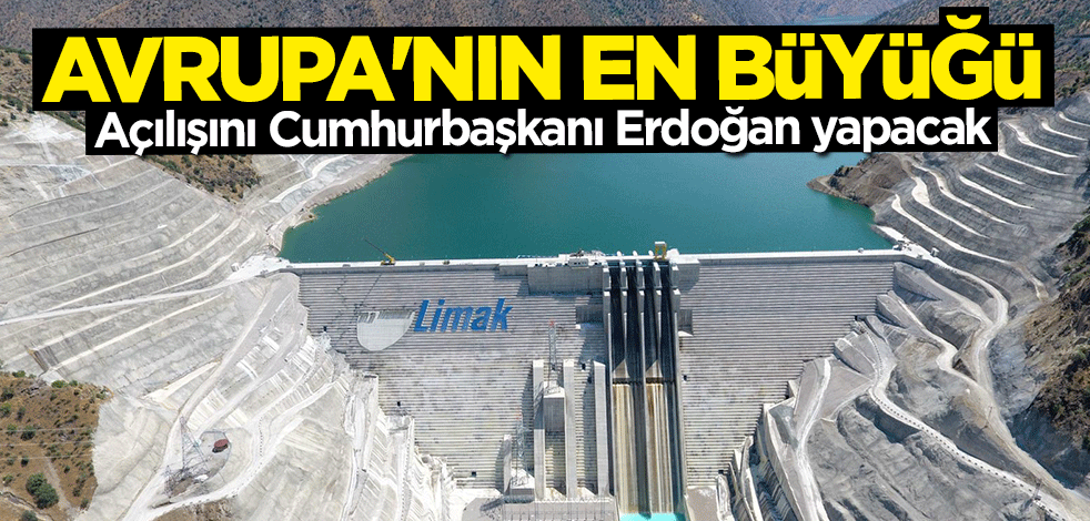 Açılışını Cumhurbaşkanı Erdoğan yapacak... Avrupa'nın en büyüğü