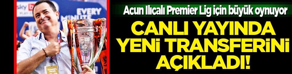 Acun Ilıcalı Eren Mert'i transfer etti: Gelecek
