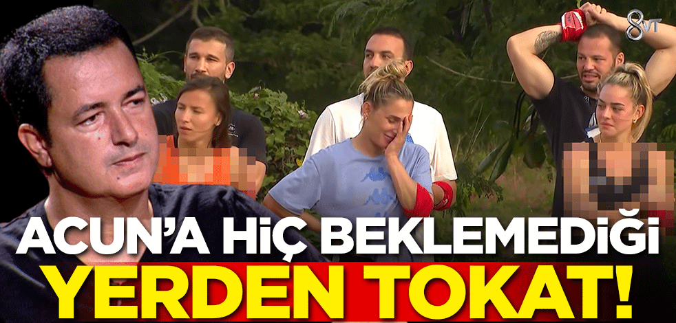 Acun'a hiç beklemediği yerden tokat!