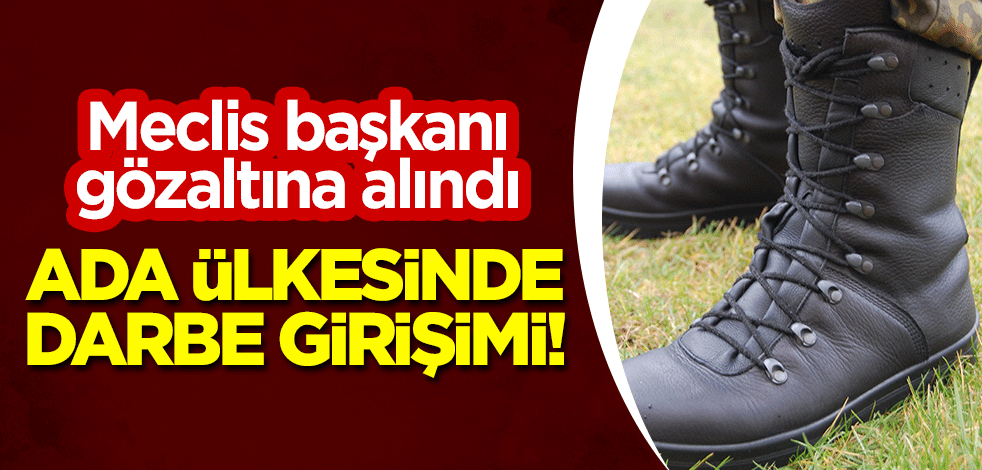 Ada ülkesinde darbe girişimi! Meclis başkanı gözaltına alındı
