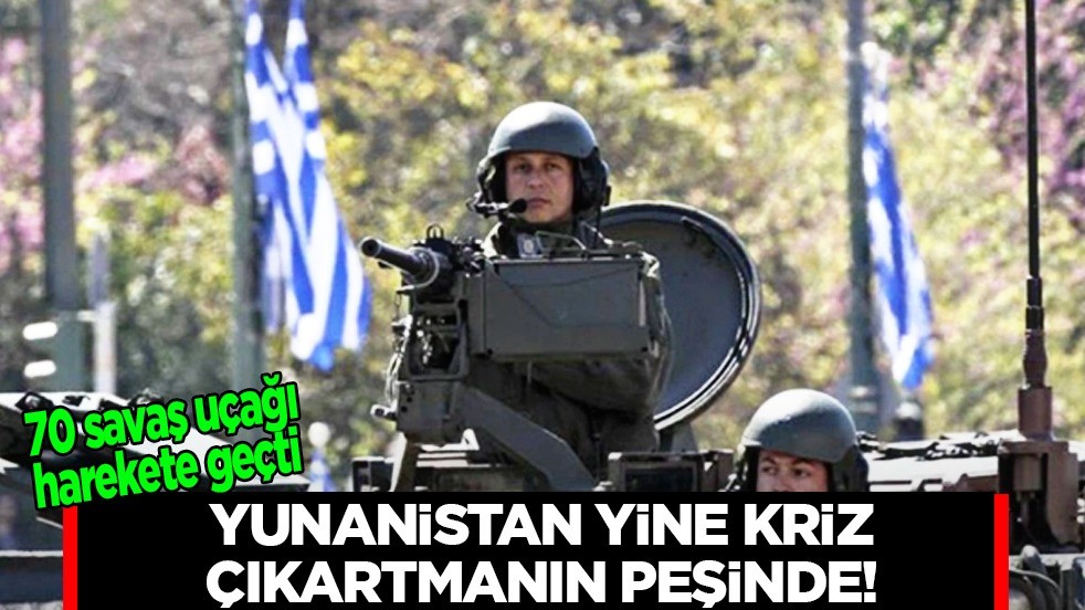 Ada ve kayalıklarda askeri tatbikat: 70 savaş uçağı harekete geçirildi... Yunan basını duyurdu