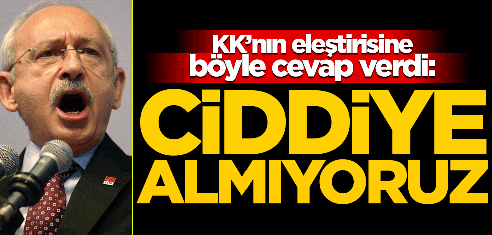 Adalet Bakanı Abdulhamit Gül'den Kılıçdaroğlu'na cevap: Ciddiye almıyoruz