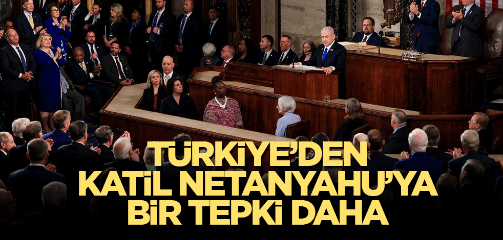 Adalet Bakanı Tunç'tan Netanyahu'nun ABD Kongresi'nde konuşmasına tepki