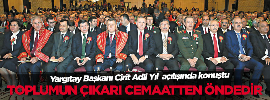 Adalet ve istikrar mesajları