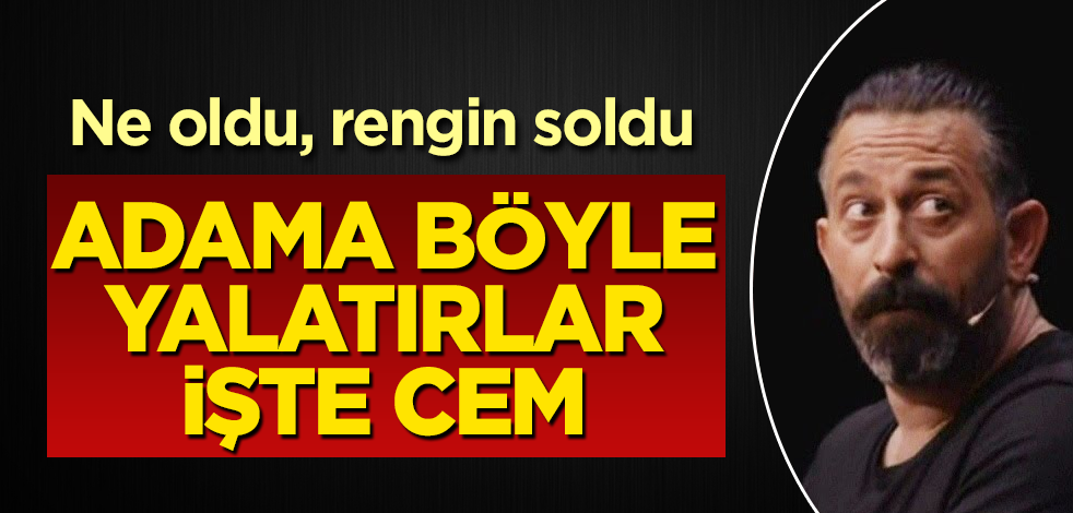 Adama böyle yalatırlar işte Cem Yılmaz!