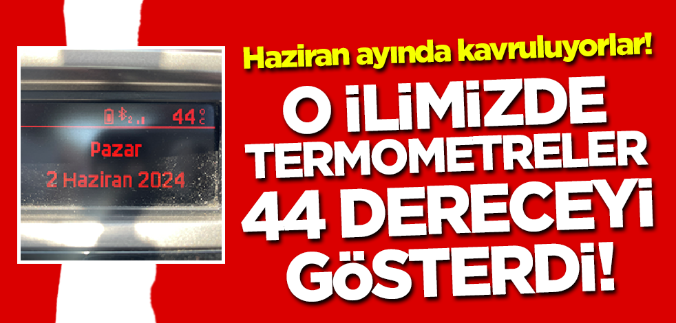 Adana kavruluyor! Termometreler 44 dereceyi gösterdi