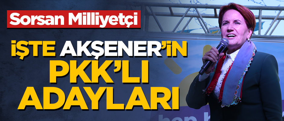Aday listesini terörislerle doldurdular! İşte Meral Akşener'in PKK'lıları