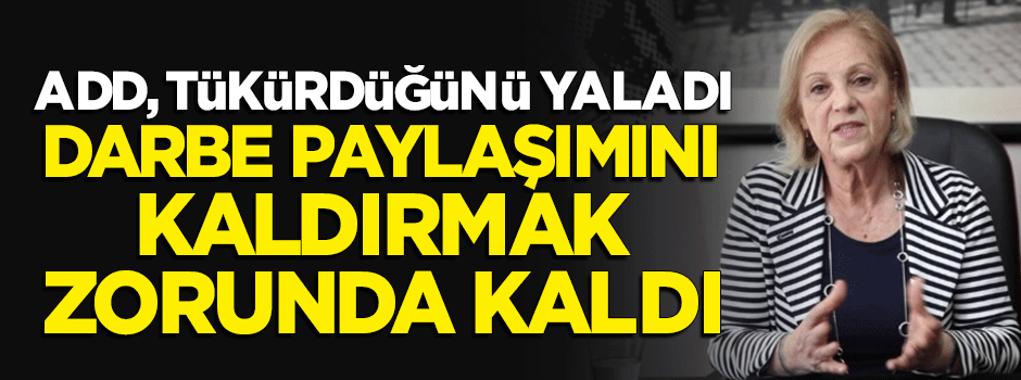 ADD tükürdüğünü yaladı! Darbe paylaşımını kaldırmak zorunda kaldı