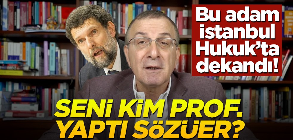 Adem Sözüer’den Osman Kavala’ya skandal destek