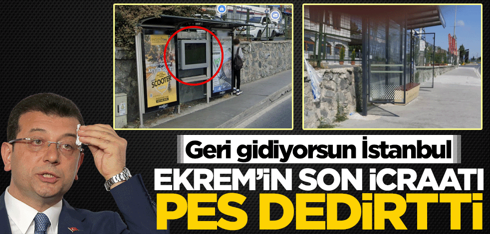 Geri gidiyorsun İstanbul! CHP’li Ekrem’in son icraatı pes dedirtti!