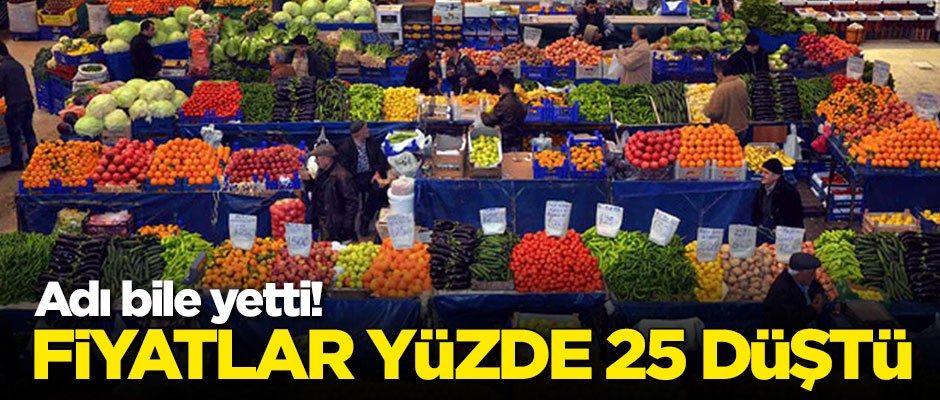 Adı bile yetti! Fiyatlar yüzde 25 düştü