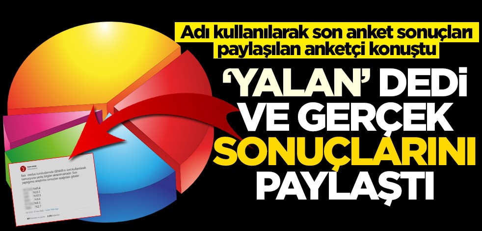 Adı kullanılarak son anket sonuçları paylaşılan İhsan Aktaş konuştu! 'Yalan' dedi ve gerçek sonuçları açıkladı