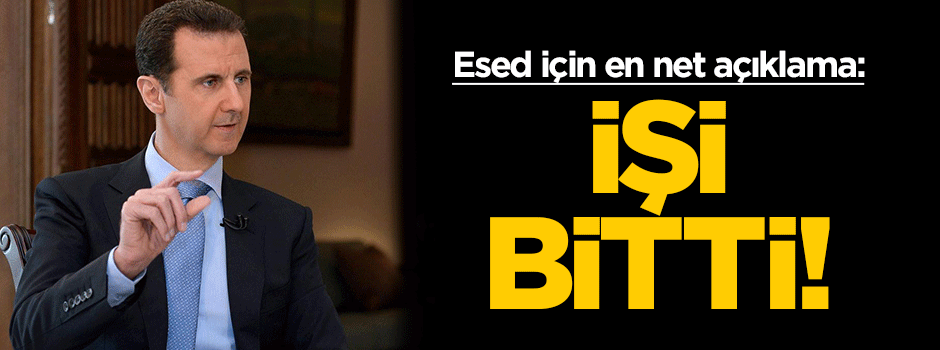 Adil el-Cübeyr: Esed’in işi bitti