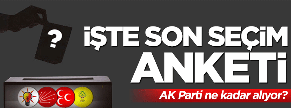 Adil Gür, AK Parti'nin oy oranını açıkladı