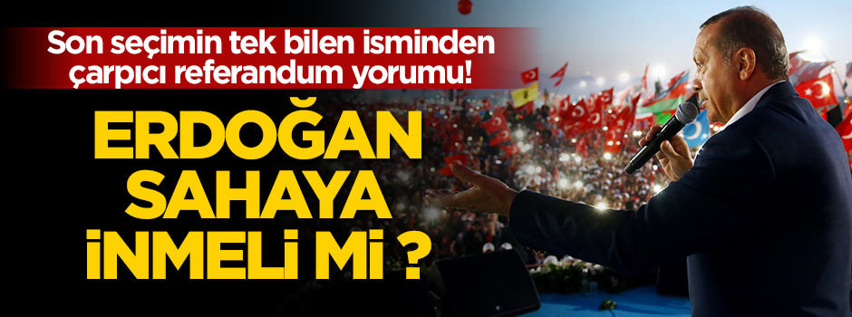 Adil Gür'den referandum için ilk yorum