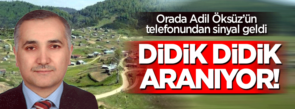 Adil Öksüz için Akyazı'da kontrol noktası oluşturuldu